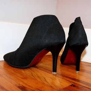 Black Bandage Ankle Boot